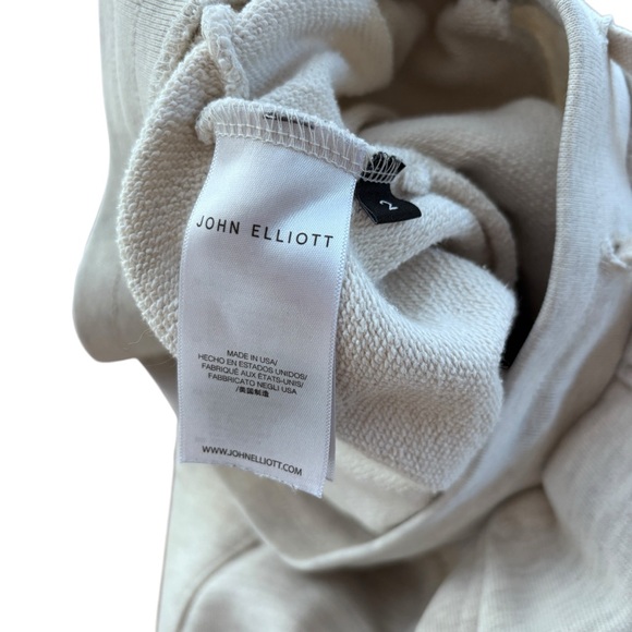 John Elliot Men’s Light Grey Sweatpants Sz 2 - Picture 7 of 12